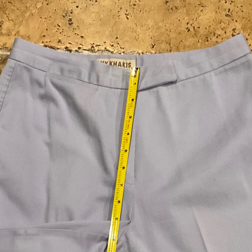 New York & Co Blue NY Khaki Pants Sz 6 - Picture 3 of 9